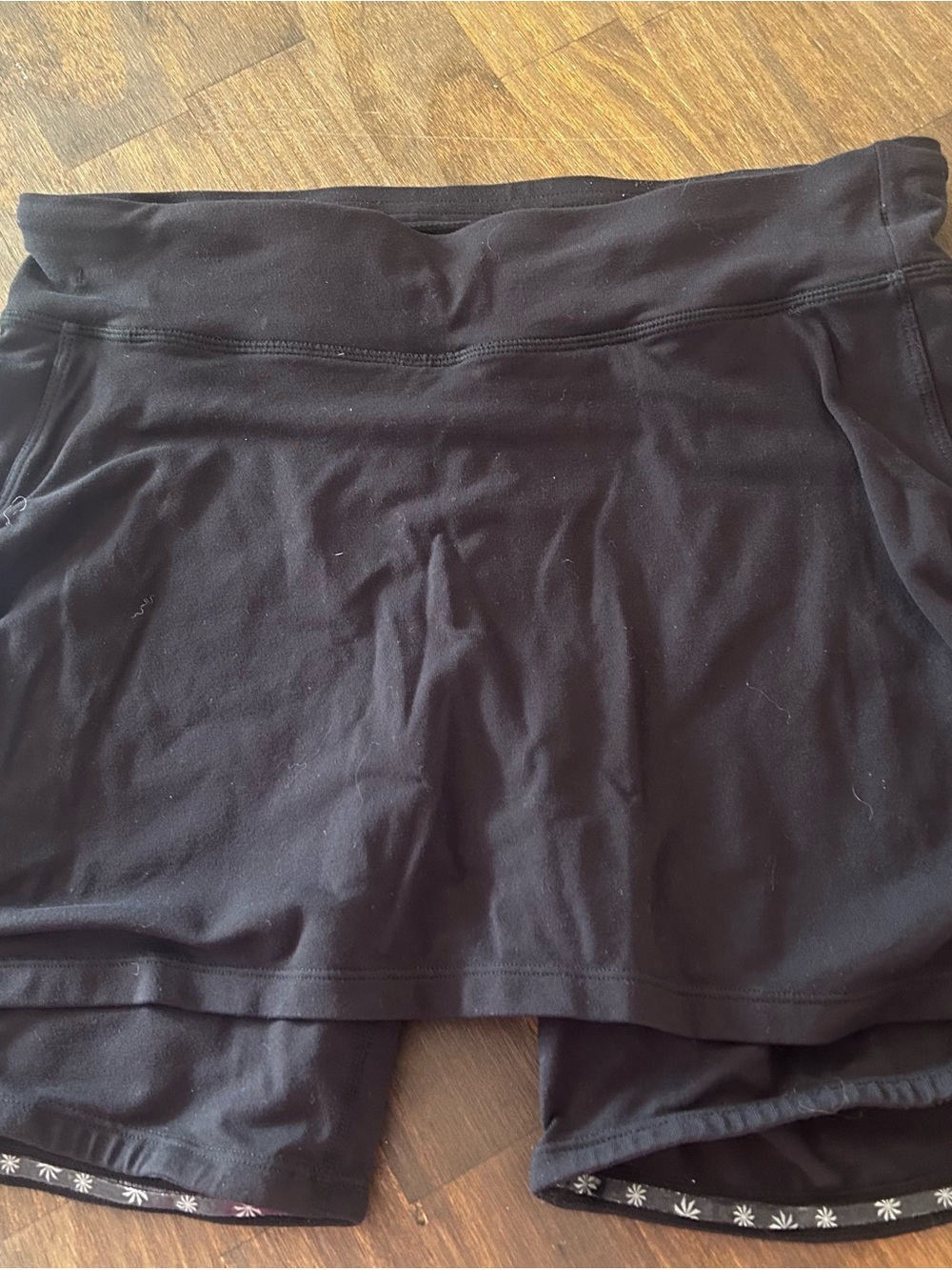 Athleta Black Activewear Skort Shorts